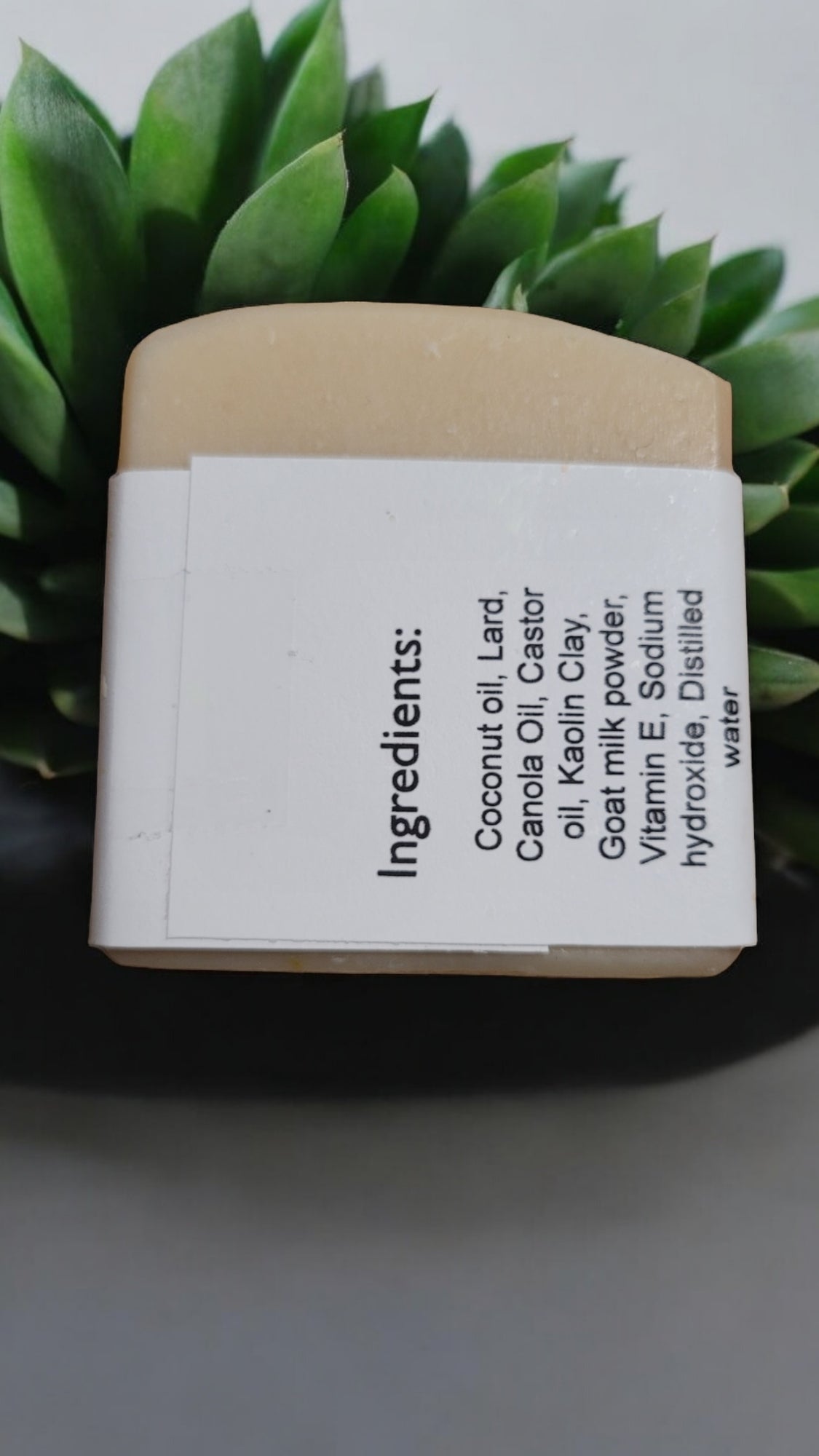 Unscented Goat Milk Soap